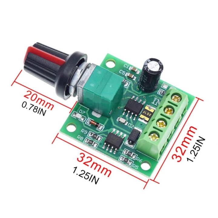 สำหรับ-dc-motor-speed-controller-12v-แรงดันไฟฟ้าต่ำ-pwm-1803bk-ปรับได้-driver-switch-พร้อมปุ่มควบคุม1-8v-12v-2a