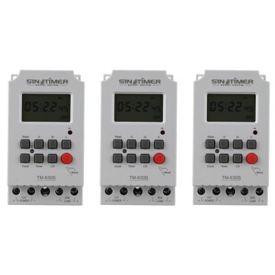 Sinotimer Seconds Control Timer Switch Large Screen Digital Display Hot Pin Voltage Output Time Controller