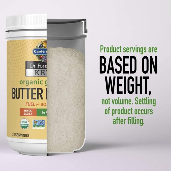 Bột bơ hữu cơ ăn kiêng garden of life organic grass fed butter powder - ảnh sản phẩm 3