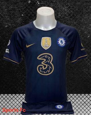 เสื้อฟุตบอลผู้ซาย Chelsea 2022/2023 เสื้อ + กางเกง ( Size M L XL 2XL 3XL ) เสื้อก๊ฬาขายราขาถูกๆ
