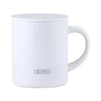 ถ้วยน้ำสุญญากาศพร้อมฝา THERMOS JDG-350C 350 มล. สีขาวVACUUM INSULATED MUG THERMOS JDG-350C 350ML WHITE **ด่วน สินค้าเหลือไม่เยอะ**