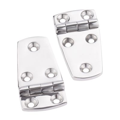 2Pcs 3in Heavy Duty Marine 316 Stainless Steel Doors Windows Cabinet Hatch Lock Strap Hinges Shortside 76x38mm Boats Accessories Accessories