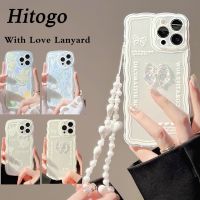 {OLI STUDIO} Case1311X Xs Xr8 7 Plus SE2020 Art Wavy Bow Tie LoveWrist Lanyard Case Clear Soft Cover