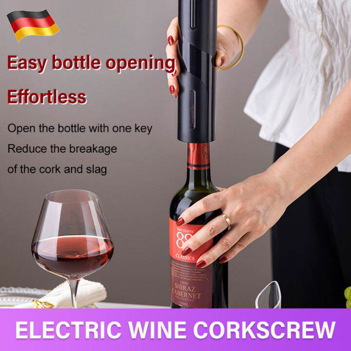 Red Wine electric corkscrew set Lazada