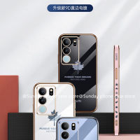 ใหม่ เคสโทรศัพท์ VIVOV29 V29 Pro V29e Y01 Y15A Y15s IQOO Z7 5G เคส Phone Case สุดสร้างสรรค์ทันสมัยปลอกอ่อนซิลิโคนป้องกันเลนส์ซิลิโคนพร้อมสายคล้อง2023