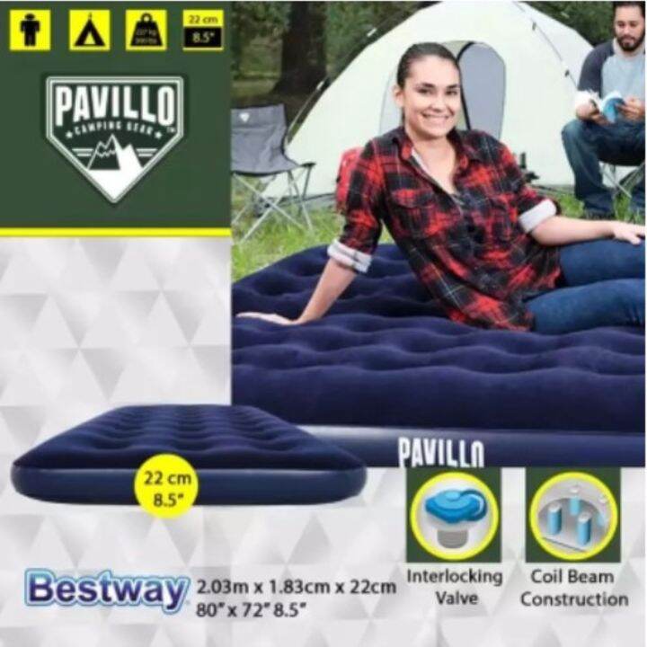 Best way Inflatable Air Bed Camping Air Bed Lazada PH