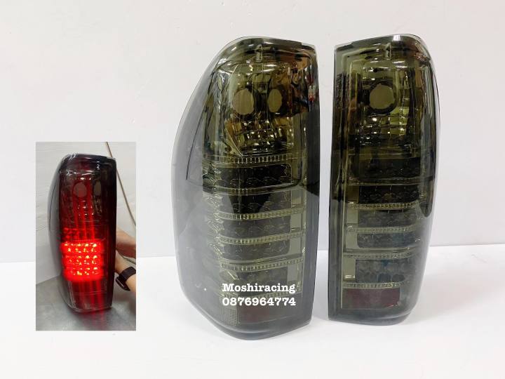 ไฟท้าย-ไฟท้ายแต่ง-isuzu-d-max-ดีแม็กซ์-2003-2006-smoke-led-อีเกิ้ลอาย