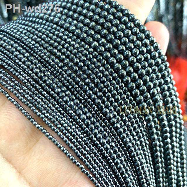 natural-black-hematite-beads-smooth-round-loose-spacer-beads-for-jewelry-making-diy-bracelet-earrings-accessories-2-3-4-6-8-10mm