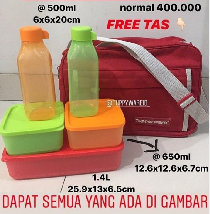 Jual Tupperware Holiday Pack Promo Termurah - Kab. Tangerang - All In  Seller