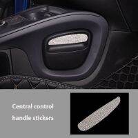 ✹ Car Central Control Drawer Handle Decoration Sticker For Mercedes New Smart 453 Fortwo Forfour Car Accessories Interior Styling