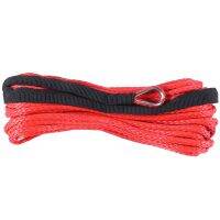 3/16 inch x 50 inch 7700 LBs Synthetic Winch Line Cable Rope with Protection Sleeve for ATV UTV