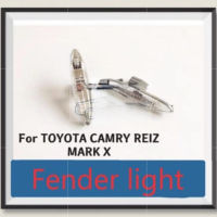 KLNU สำหรับ TOYOTA CAMRY REIZ MARK X ZIO IS250/IS350 ES240/ES350 SC430รถด้านข้างไฟเลี้ยว Fender Light โคมไฟ81730-0P010