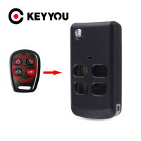 KEYYOU เปลี่ยน4ปุ่มพับกรณีกุญแจรีโมทอัพเกรดเชลล์กุญแจรถที่อยู่อาศัย Keyless E Ntry สำหรับ Kia Spectra 5 Sorento Amanti