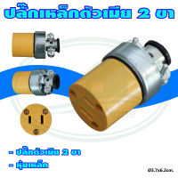 ปลั๊ก เหล็ก ตัวเมีย 2 ขา (S-34)