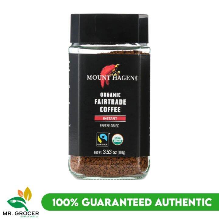 Mount Hagen Organic Instant Coffee 100g Lazada PH