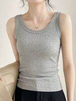 【Ready】? Camisole womens for womens ner 23 sprg and summer new slim-fittg bottog for womens outer seless and tile