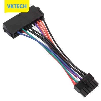[Vktech] 15ซม. ATX 24 Pin ถึง12 Pin เมนบอร์ดสายไฟอะแดปเตอร์สำหรับ Acer Q87H3-AM