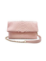 BANGKOK BOOTERY Daisy Sling หนังงูแมตท์ M สี Pink Cream