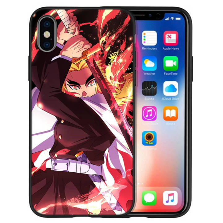 19gnn-cartoon-demon-slayer-อ่อนนุ่ม-high-quality-ซิลิโคน-tpu-phone-เคสโทรศัพท์-ปก-หรับ-iphone-7-8-11-12-13-14-pro-xs-max-se-x-xr-plus-se