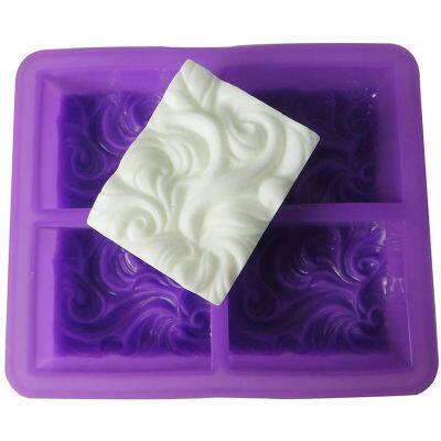 Ocean Wave Soap Mold Sea Wave Silicone Cake Baking Pan Jelly Pudding Mousse Mould Nautical Handmade Cloud Cold Process