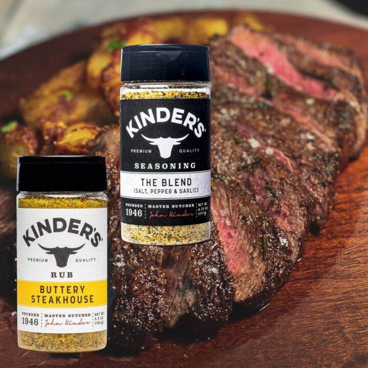 BEST SALE! Kinder's Buttery Steakhouse Rub / The Blend Seasoning