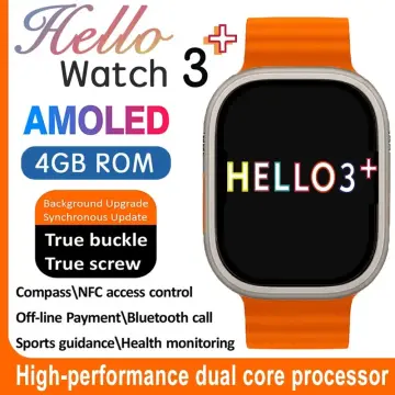 VWAR Hello Watch 3 PLUS Smart Watch- AMOLED AOD, 4GB ROM | vwar | Reviews  on Judge.me