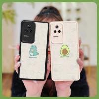 protective simple Phone Case For Redmi K40S/Xiaomi Poco F4 5G cute personality texture Cartoon Dirt-resistant leather