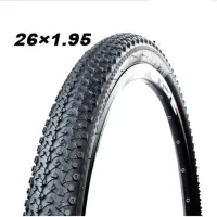 Black Bike Tire,24/26x1.95 for MTB Mountain Bicycle Performance Folding Bead Replacement Tire 