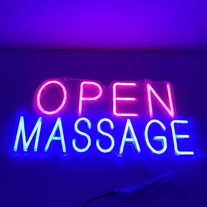 ป้ายไฟ-open-massage-ป้ายไฟตัวอักษร-สร้างความโดดเด่นให้ร้านคุณ-ไฟประดับตกแต่ง