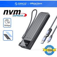 ORICO M2 SSD NVMe Case USB Type C Gen2 10Gbps PCIe SSD Enclosure M.2 NVMe Enclosure M.2 SATA NGFF 6Gbps (MM2C3)