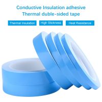 ♕✁✑ 25meter/Roll 8mm 10mm 12mm 20mm Width Transfer Tape Double Side Thermal Conductive Adhesive Tape for Chip PCB LED Strip Heatsink