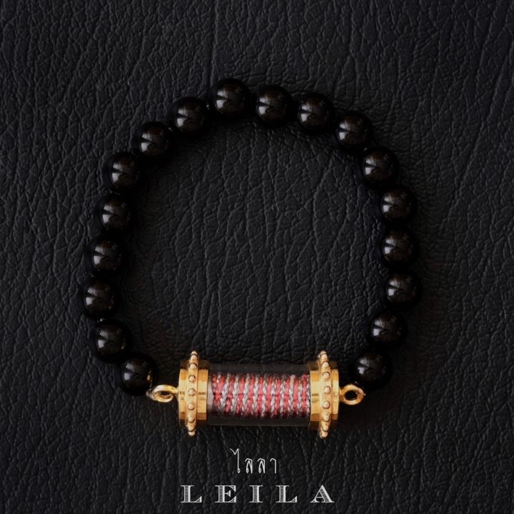 leila-amulets-รวยดีทวีคูณ-รุ่น-รวยดีเงินไหลกอง-ด้ายแดงเงิน-พร้อมกำไลหินฟรีตามรูป