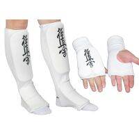 【CW】 2017 Taekwondo glove foot protector karate sparing hands feet guard TKD ankle Martial arts protection half finger