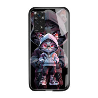 Kingsons เคสโทรศัพท์สำหรับ Redmi Note 11 Pro 5G Note 11S Note 11T Pro + Note 12 4G Note 12 12 5G เคสโทรศัพท์ป้ายสิบสองราศีจีนเคสกันกระแทกกระจกเทมเปอร์เรียบเคสป้องกันขั้นสูง