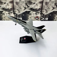 โมเดลเครื่องบินรบ1100พวกเรา F-14ทอมแคทของเล่นสะสมเครื่องบินเครื่องบินทหารสำหรับเด็กผู้ชาย