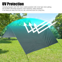 3x3m Tourist Awning Canopy Tarp Tent Shade Outdoor Camping Hammock Waterproof Camouflage Shelter Garden Canopy Sunshade