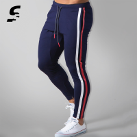 Men Joggers Sport Pants Running Skinny Pants Mens Cotton Gym Fitness Trousers Training Tracksuit Bottoms Bodybuilding Sweatpants