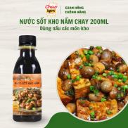 Nước Sốt Kho Nấm Chay Ngon Tròn Vị Chai 200ml - Mini Mushroom Sauce