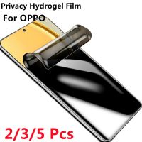 Full Cover Privacy Hydrogel Film For OPPO Reno 2 3 4 5 6 7 8 9 Find N X X2 X3 X5 Pro Plus 5G Lite Anti Spy Screen Protector