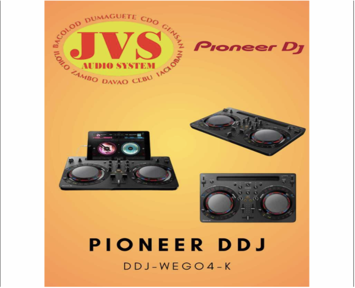 Pioneer DJ › DDJ-WEGO4-K › Controller MIDI - Gearbase