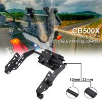 New For Honda CB500X 2016 2017 2018 2019 CB 500 X Motorcycle Adjustable Windshield Kit GPS Navigaton Mount Phone Bracket