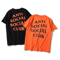 ASSC x เสื้อยืดแขนสั้นผ้าฝ้ายหลวมด้านบนใหม่ที่ไม่พ่ายแพ้