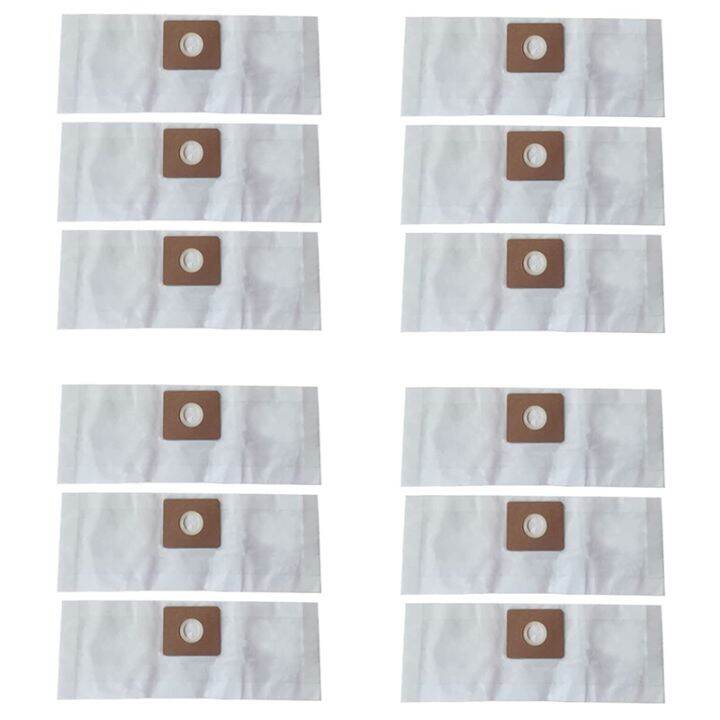 12 Pack 1.5 Gallon Paper Dust Bag Compatible with Shop Vac 11.5 Gallon