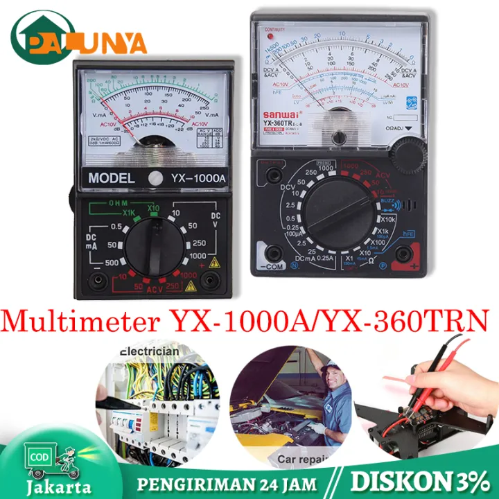 Multimeter / Multitester Avometer YX 360 YX360 TRN / Multimeter