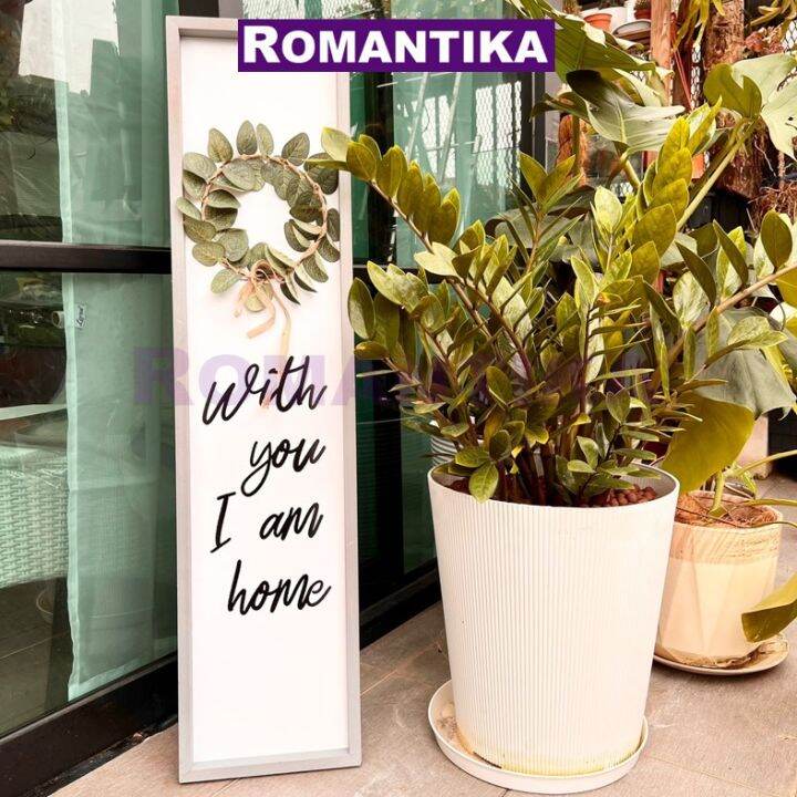 Romantika Wall Decor Wall Art For Home Cafe Birthday Wedding Party ...