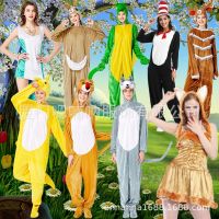 ✤♗ Halloween costume mantis wolf adult elk animal kangaroo fox dolphin mermaid show costume
