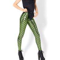 【VV】 VIIANLES Leggings Top Sale Scale Leggins Digital Pants Print