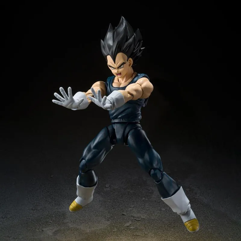 Dragon Ball Anime Action Figures, Adolescente Shk, Manto Vegeta