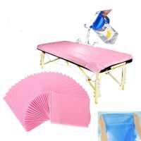 【CW】 10pcs 7.87x31.5inch Non Woven Disposable Bed Sheet Spa Massage Breathable Cover Business Hotel Hospital