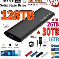 ✥¤₪ New 2TB M.2 SSD 500GB 2TB 4TB 16TB Type-C 1TB External Hard Drive Usb 3.1 Mobile Solid State Hard Disks for Notebook Laptop/mac